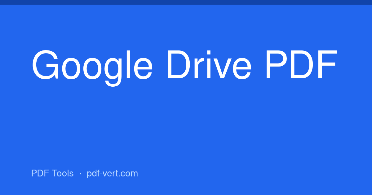 Google Drive PDF 直接編輯方法跟限制：你必須知道的完整攻略